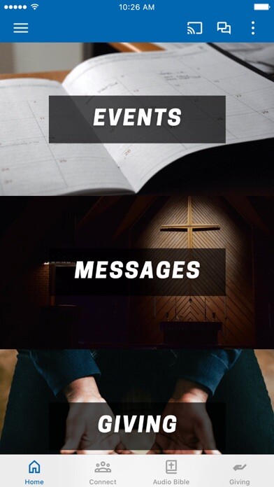 Emulate iPhone app Gracepointe Church Illinois using MyAndroid Emulate iPhone app Gracepointe Church Illinois using MyAndroid