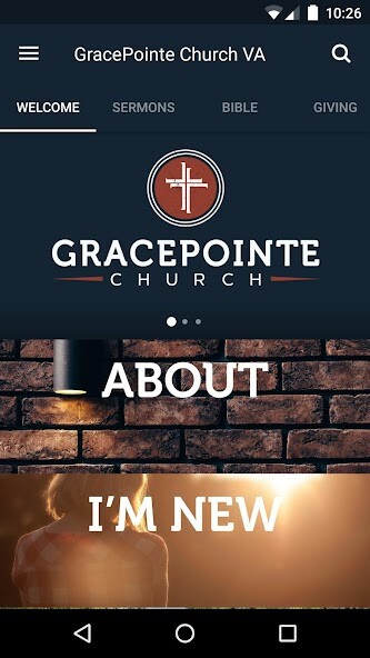 Emulate iPhone app GracePointe Church VA using MyAndroid Emulate iPhone app GracePointe Church VA using MyAndroid