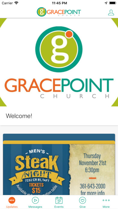 Emulate iPhone app GracePoint Portland using MyAndroid