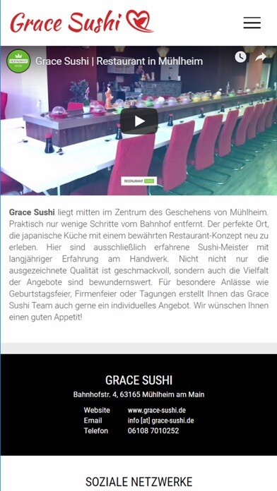 Emulate iPhone app Grace Sushi using MyAndroid Emulate iPhone app Grace Sushi using MyAndroid