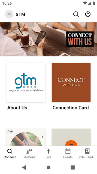 Emulate iPhone app Grace Temple Ministries using MyAndroid Emulate iPhone app Grace Temple Ministries using MyAndroid