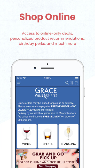 Emulate iPhone app Grace Wine & Spirits using MyAndroid Emulate iPhone app Grace Wine & Spirits using MyAndroid