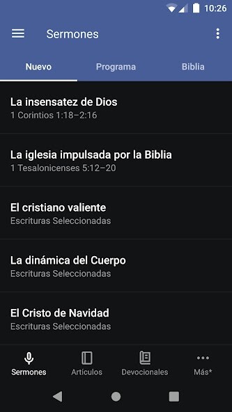 Emulate iPhone app Gracia a Vosotros using MyAndroid Emulate iPhone app Gracia a Vosotros using MyAndroid