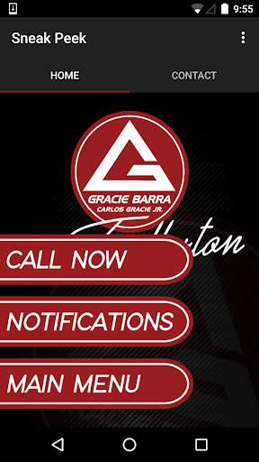 Emulate Android APK Gracie Barra Fullerton