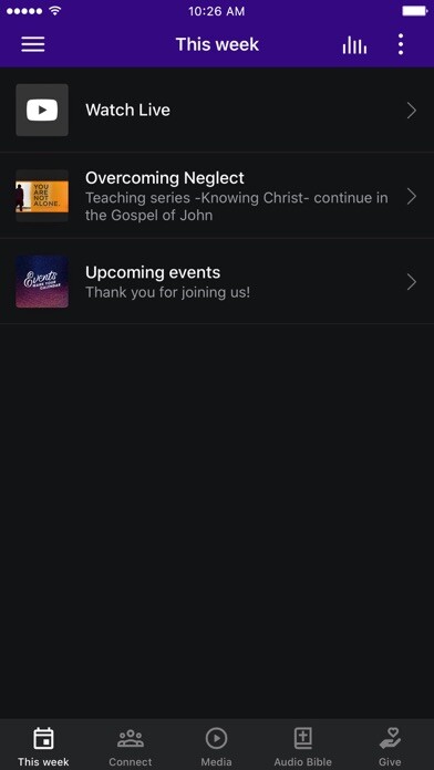 Emulate iPhone app Gracious Hope Bible Fellowship using MyAndroid Emulate iPhone app Gracious Hope Bible Fellowship using MyAndroid