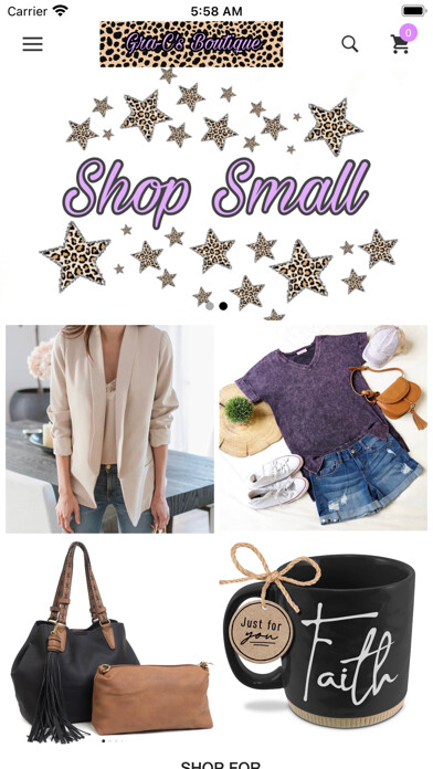 Emulate iPhone app Gra-C’s Boutique using MyAndroid Emulate iPhone app Gra-C’s Boutique using MyAndroid