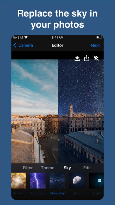 Emulate iPhone app GradCit - Photo editor using MyAndroid Emulate iPhone app GradCit - Photo editor using MyAndroid