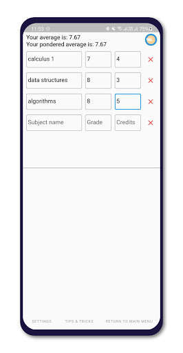 Run android online APK Grade Calculator: Final or semester average from MyAndroid or emulate Grade Calculator: Final or semester average using MyAndroid Run android online APK Grade Calculator: Final or semester average from MyAndroid or emulate Grade Calculator: Final or semester average using MyAndroid
