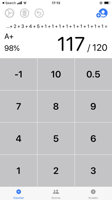 Emulate iPhone app Grader+ using MyAndroid