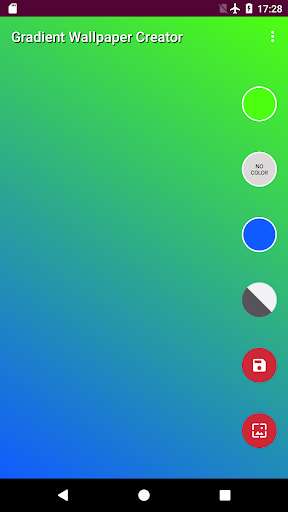 Run android online APK Gradient Wallpaper Creator - colors, tints & hues from MyAndroid or emulate Gradient Wallpaper Creator - colors, tints & hues using MyAndroid