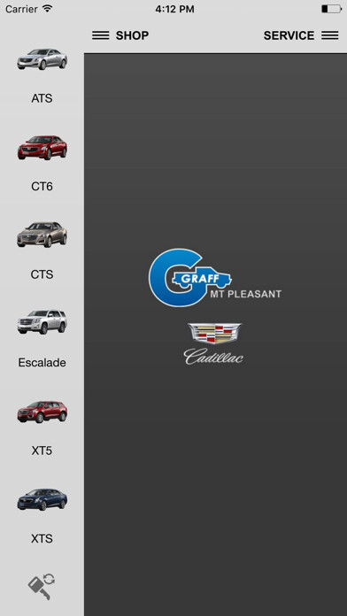 Emulate iPhone app Graff Cadillac using MyAndroid