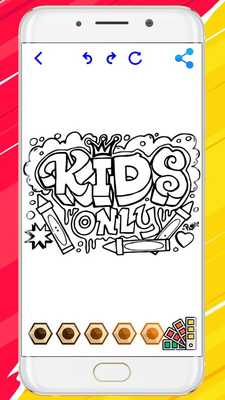 Emulate Android APK Graffiti coloring mandala book 2018