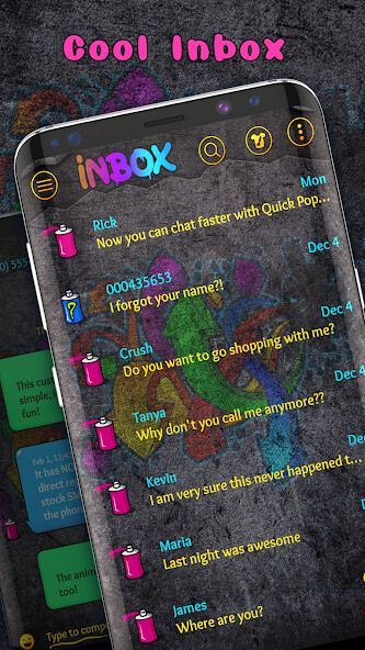 Run android online APK Graffiti colourful SMS theme from MyAndroid or emulate Graffiti colourful SMS theme using MyAndroid Run android online APK Graffiti colourful SMS theme from MyAndroid or emulate Graffiti colourful SMS theme using MyAndroid