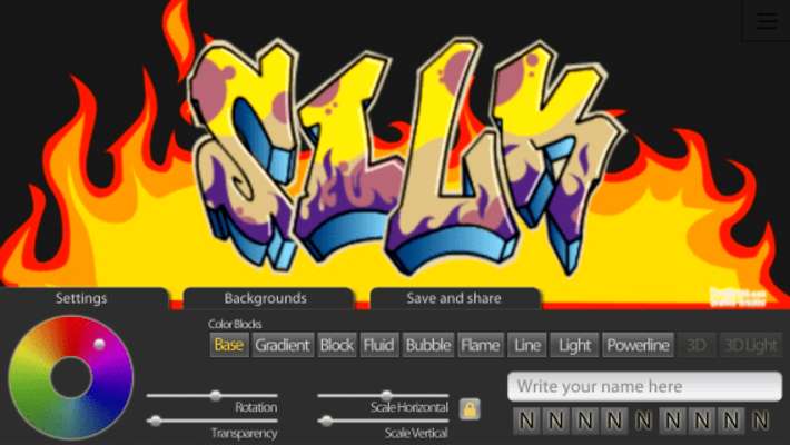 Emulate Android APK Graffiti Creator Positivos