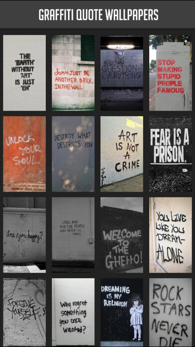 Emulate Android APK Graffiti Quote Wallpapers Emulate Android APK Graffiti Quote Wallpapers