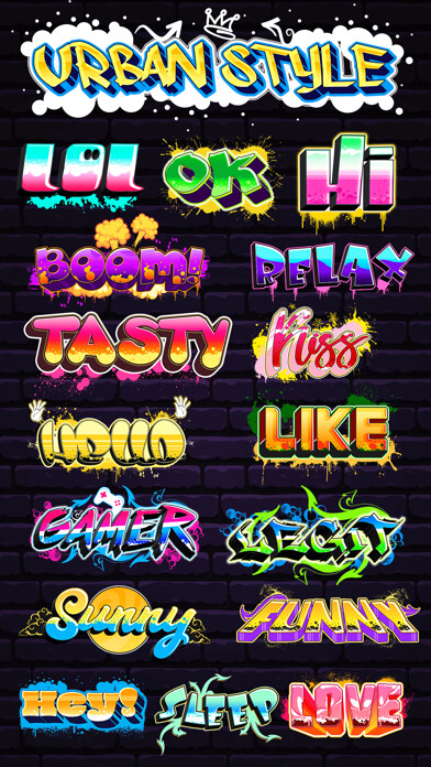 Emulate iPhone app Graffiti Stickers for iMessage using MyAndroid