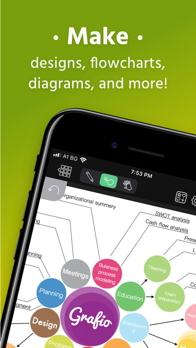 Emulate iPhone app Grafio 4 - Diagram Maker using MyAndroid Emulate iPhone app Grafio 4 - Diagram Maker using MyAndroid