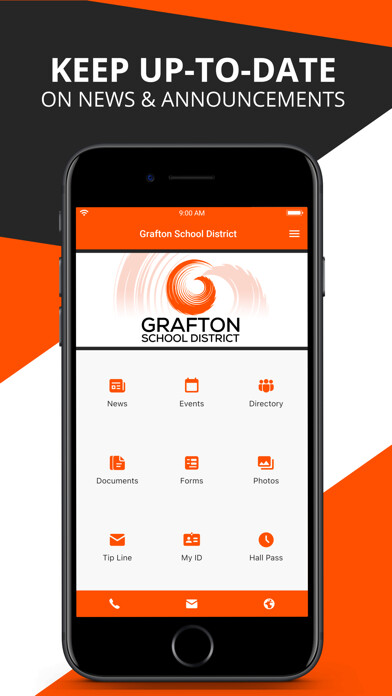 Emulate iPhone app Grafton School District using MyAndroid Emulate iPhone app Grafton School District using MyAndroid