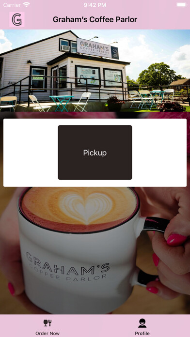 Emulate iPhone app Graham’s Coffee Parlor using MyAndroid