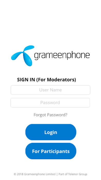 Emulate iPhone app Grameenphone Conferencing using MyAndroid