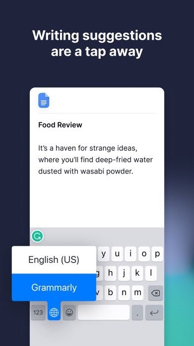 Emulate iPhone app Grammarly - Keyboard & Editor using MyAndroid Emulate iPhone app Grammarly - Keyboard & Editor using MyAndroid