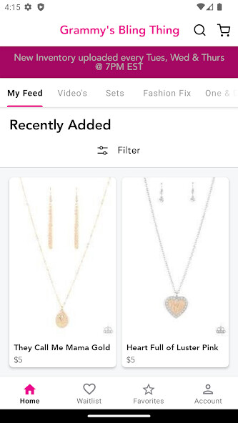 Run android online APK Grammys Bling Thing from MyAndroid or emulate Grammys Bling Thing using MyAndroid