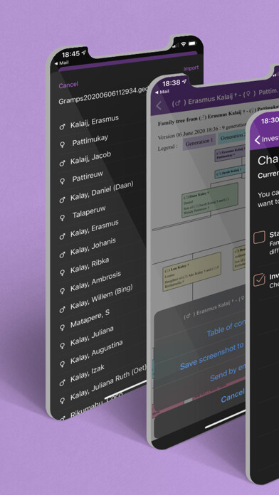 Emulate iPhone app Gramps using MyAndroid Emulate iPhone app Gramps using MyAndroid
