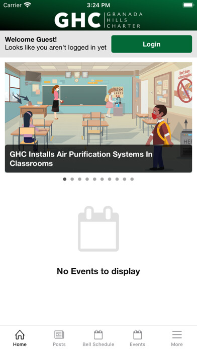 Emulate iPhone app Granada Hills Charter School using MyAndroid Emulate iPhone app Granada Hills Charter School using MyAndroid