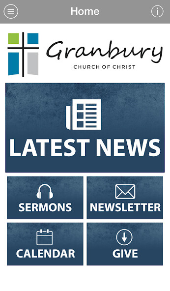 Emulate iPhone app Granbury Church of Christ using MyAndroid Emulate iPhone app Granbury Church of Christ using MyAndroid