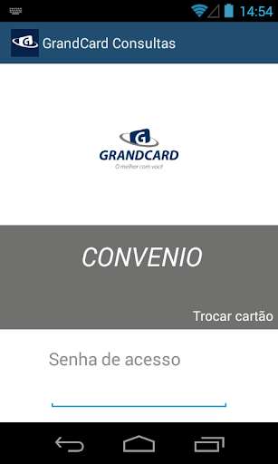Emulate Android APK GrandCard Consultas