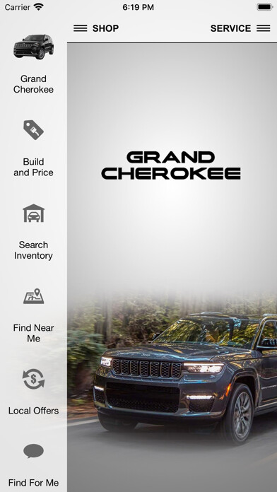 Emulate iPhone app Grand Cherokee using MyAndroid