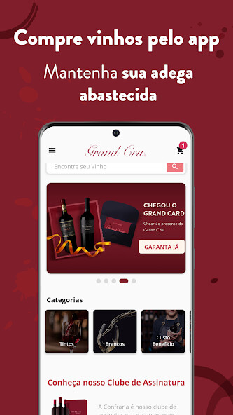 Run android online APK Grand Cru: comprar vinhos from MyAndroid or emulate Grand Cru: comprar vinhos using MyAndroid