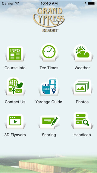 Emulate iPhone app Grand Cypress New Course using MyAndroid Emulate iPhone app Grand Cypress New Course using MyAndroid