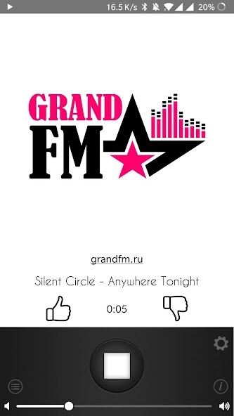 Run android online APK Радио Grand FM from MyAndroid or emulate Радио Grand FM using MyAndroid