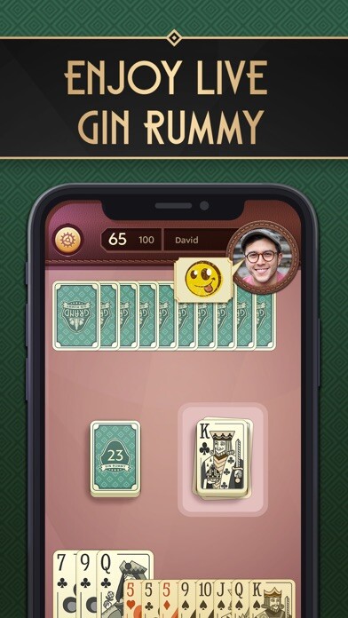 Emulate iPhone app Grand Gin Rummy 2: Card Game using MyAndroid Emulate iPhone app Grand Gin Rummy 2: Card Game using MyAndroid
