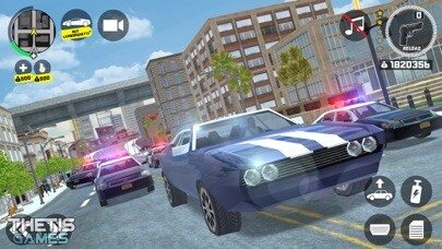 Emulate iPhone app Grand Heist Online 2 using MyAndroid