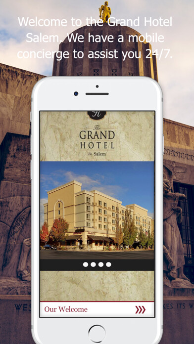Emulate iPhone app Grand Hotel Salem using MyAndroid Emulate iPhone app Grand Hotel Salem using MyAndroid