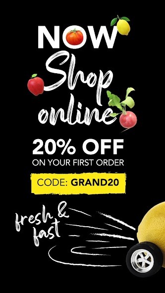 Run android online APK Grandiose Supermarket - Grocery Shopping Made Easy from MyAndroid or emulate Grandiose Supermarket - Grocery Shopping Made Easy using MyAndroid