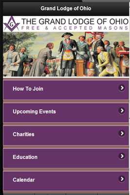 Emulate Android APK Grand Lodge of Ohio