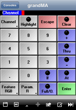 Emulate iPhone app grandMA remote using MyAndroid Emulate iPhone app grandMA remote using MyAndroid