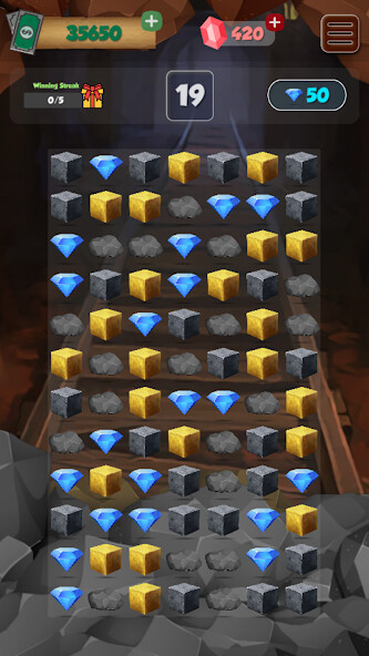 Run android online APK Grand Mining - Match Diamonds from MyAndroid or emulate Grand Mining - Match Diamonds using MyAndroid
