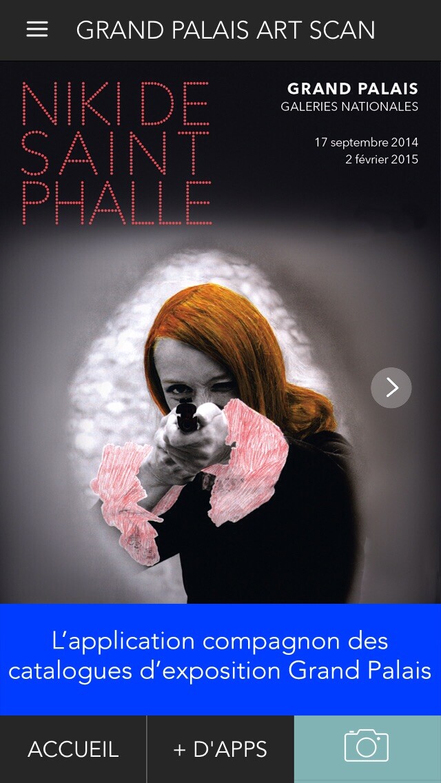 Emulate iPhone app Grand Palais Art Scan using MyAndroid Emulate iPhone app Grand Palais Art Scan using MyAndroid