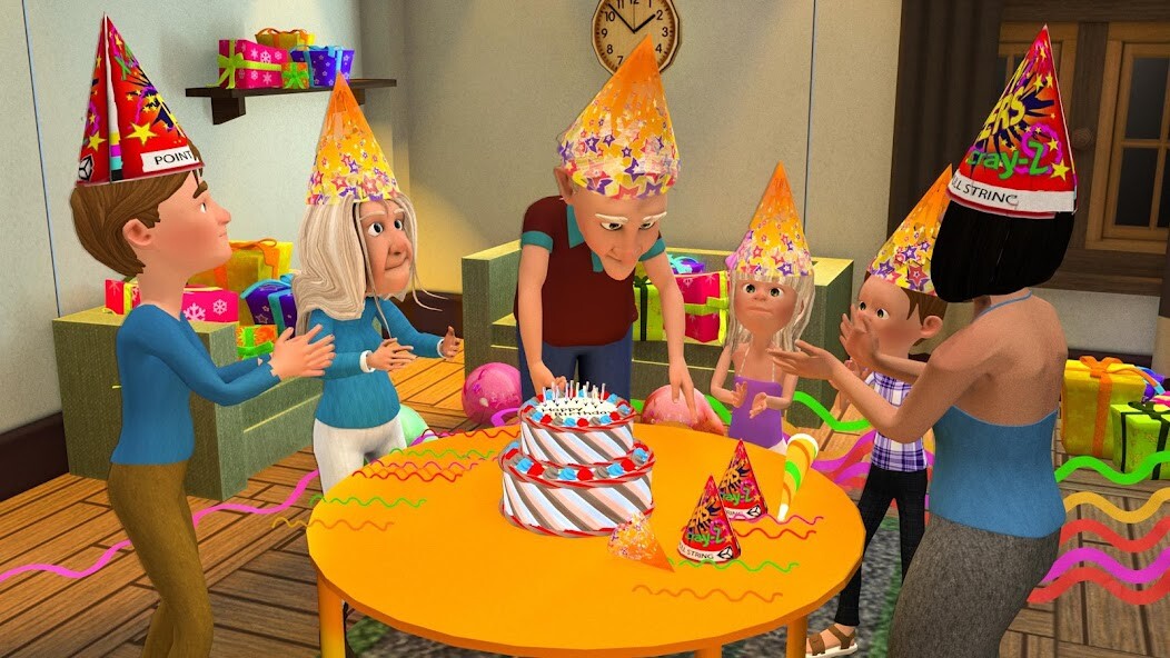 Run android online APK Grandpa Surprise Birthday Party Simulator from MyAndroid or emulate Grandpa Surprise Birthday Party Simulator using MyAndroid