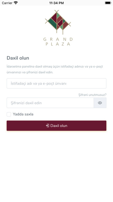Emulate iPhone app Grand Plaza Residence using MyAndroid