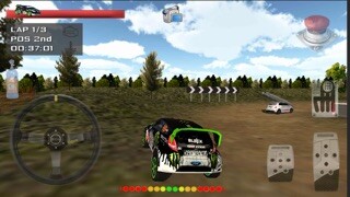 Emulate iPhone app Grand Race Simulator 3D Lite using MyAndroid