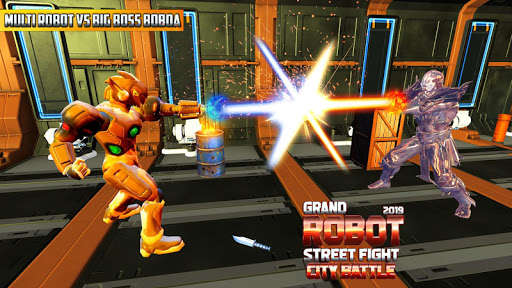 Run android online APK Grand Robot Street Fighting 2019 from MyAndroid or emulate Grand Robot Street Fighting 2019 using MyAndroid