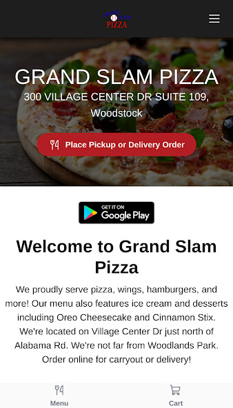 Run android online APK Grand Slam Pizzas from MyAndroid or emulate Grand Slam Pizzas using MyAndroid Run android online APK Grand Slam Pizzas from MyAndroid or emulate Grand Slam Pizzas using MyAndroid