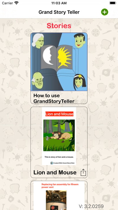 Emulate iPhone app Grand StoryTeller using MyAndroid Emulate iPhone app Grand StoryTeller using MyAndroid
