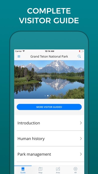 Emulate iPhone app Grand Teton National Park Guide and Maps using MyAndroid Emulate iPhone app Grand Teton National Park Guide and Maps using MyAndroid