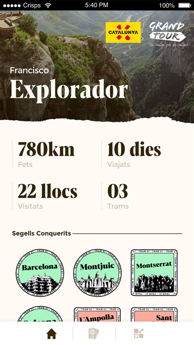 Emulate iPhone app Grand Tour de Catalunya using MyAndroid